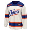 Miesten NHL Edmonton Oilers Pelipaita Custom 2025-26 Fanatics Premium Alternate Valkoinen